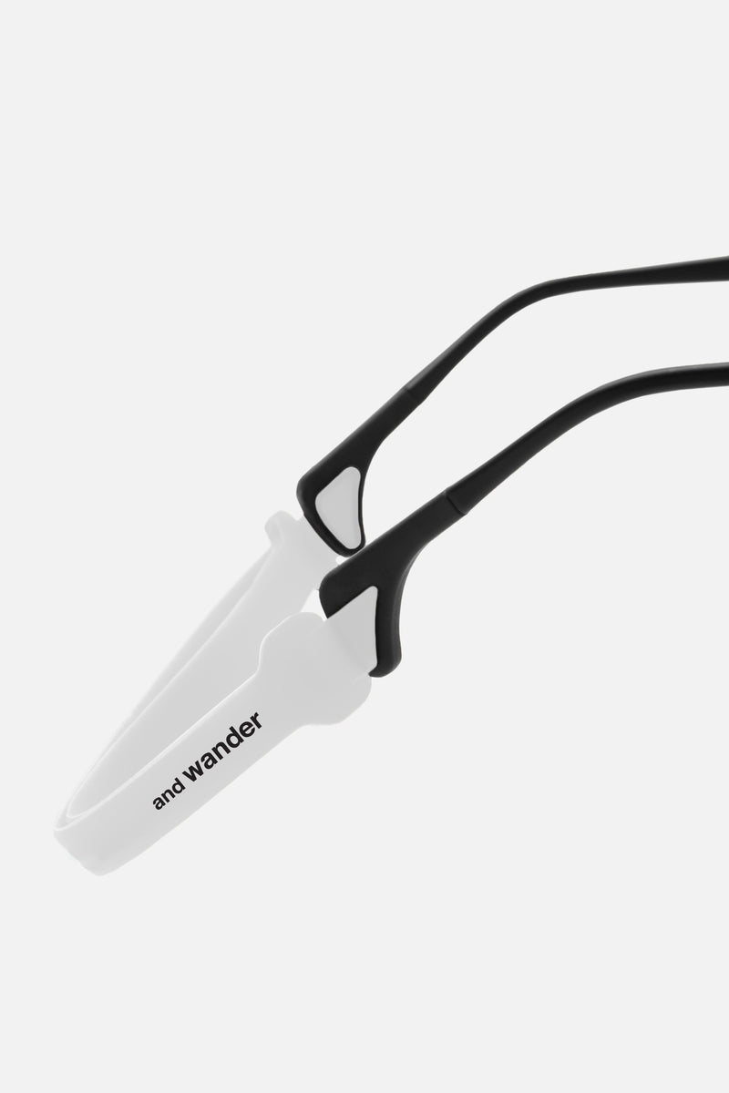 district vision DV + AW Adjustable Eyewear Strap White