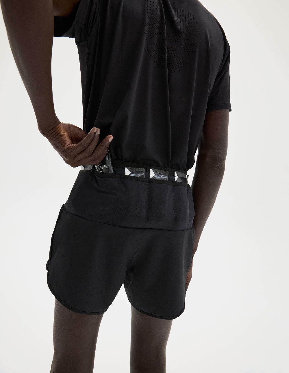 District Vision DV + Maurten Men's Elite Fuel Shorts Black