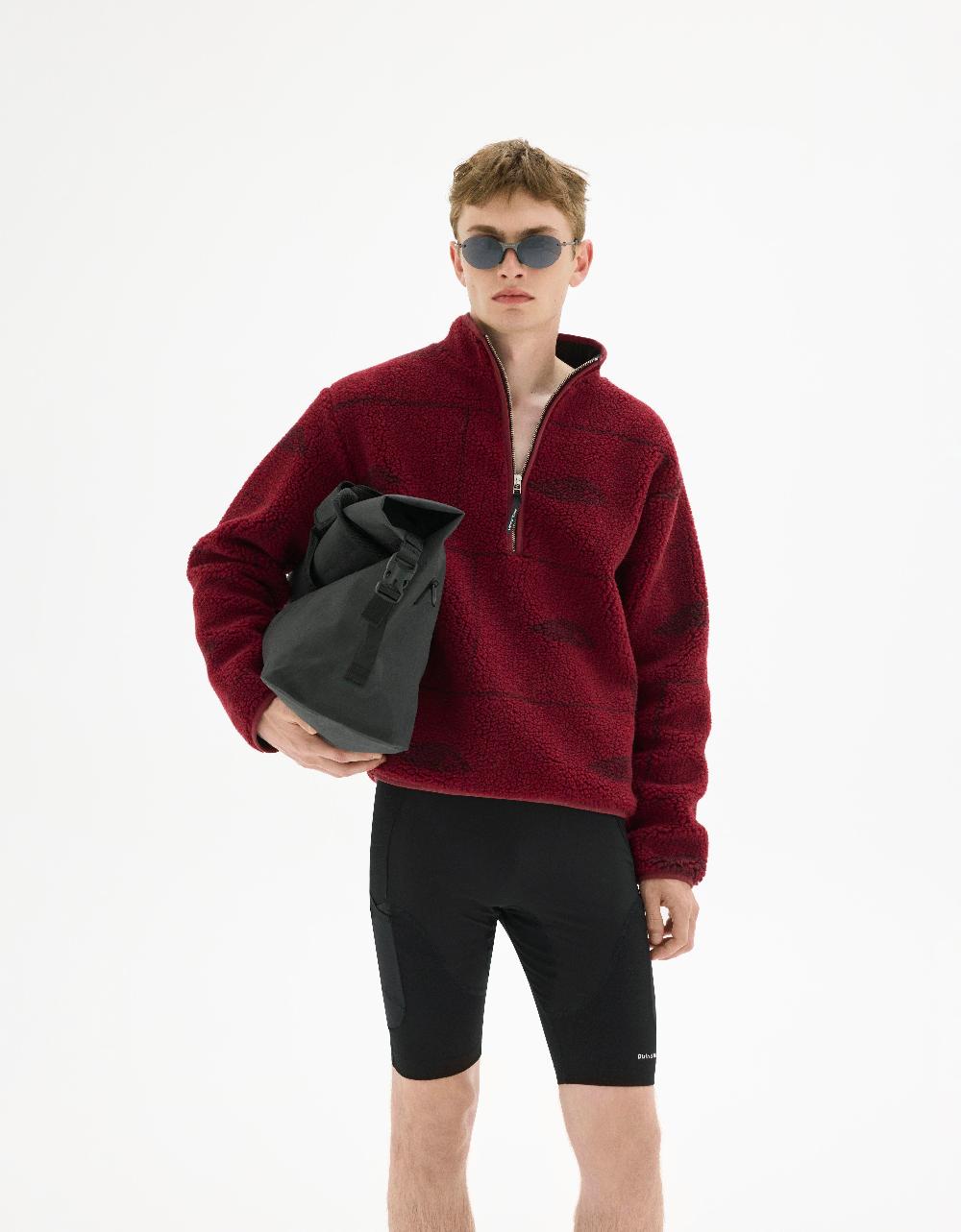 District Vision Half-Zip Pile Fleece Hollow Visions