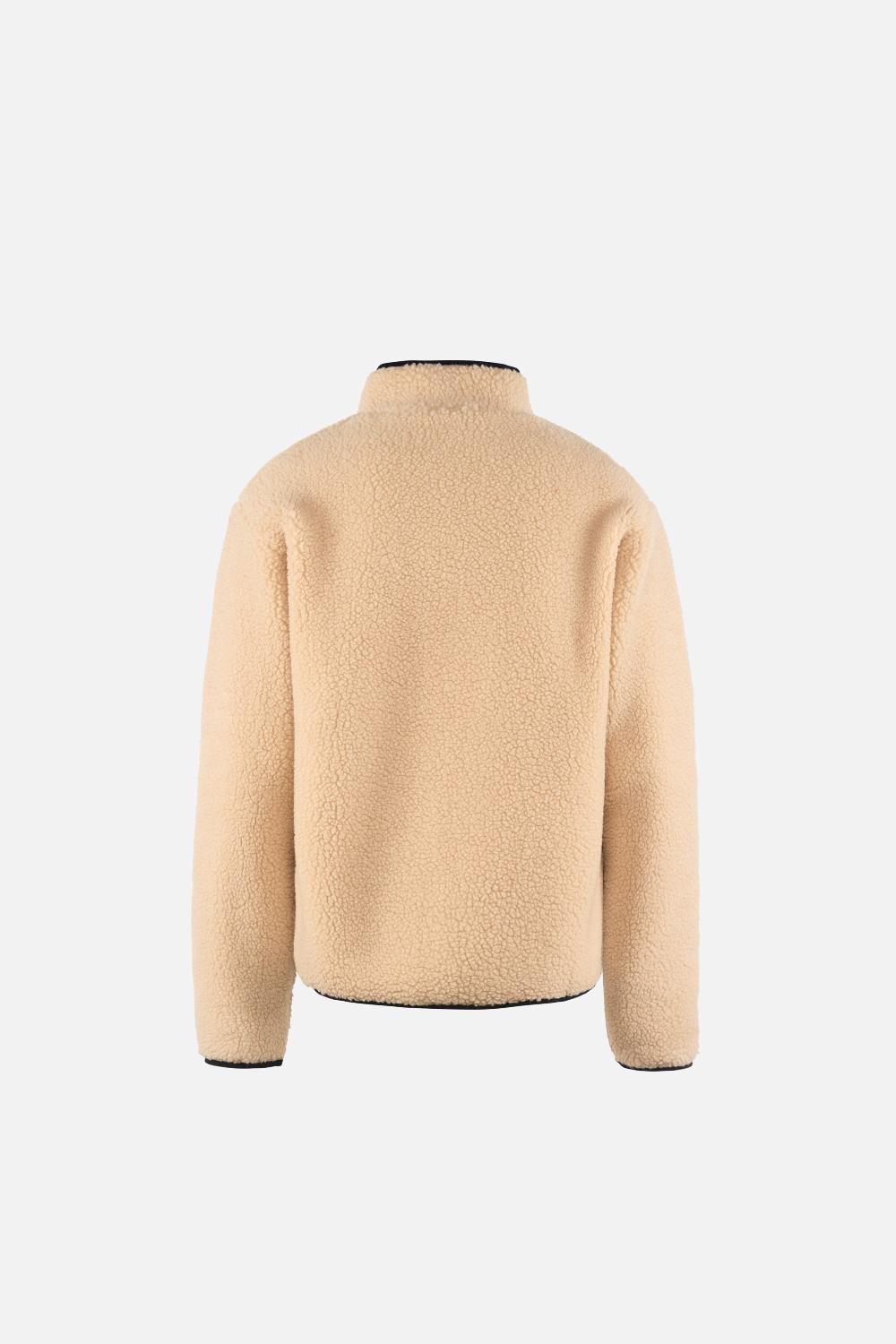 District Vision Heavyweight Half-Zip Pile Fleece Quartz