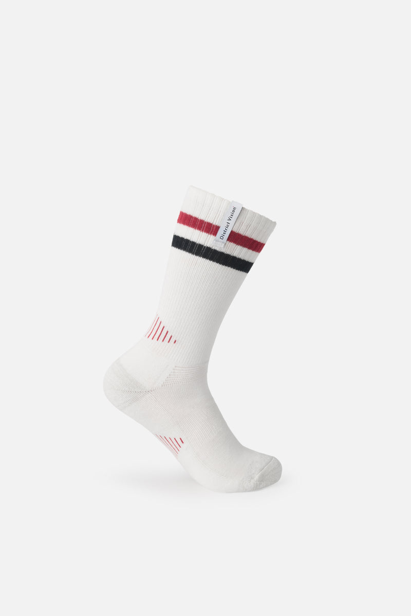 district vision Japanese Organic Cotton Socks White
