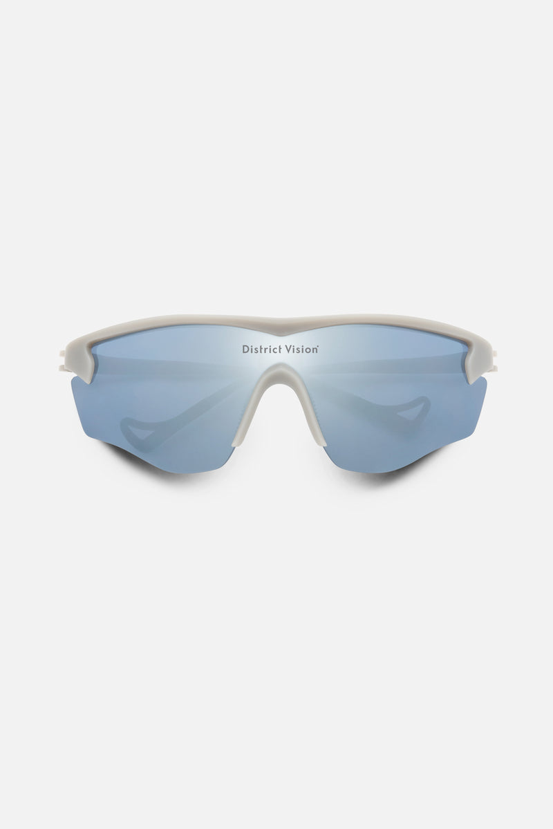 district vision Junya Racer Flint D+ Blue Silver Flash Mirror