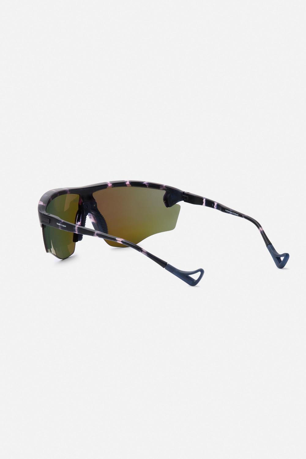 District Vision Junya Racer Navy Pink Mosaic D+ Blue Mirror