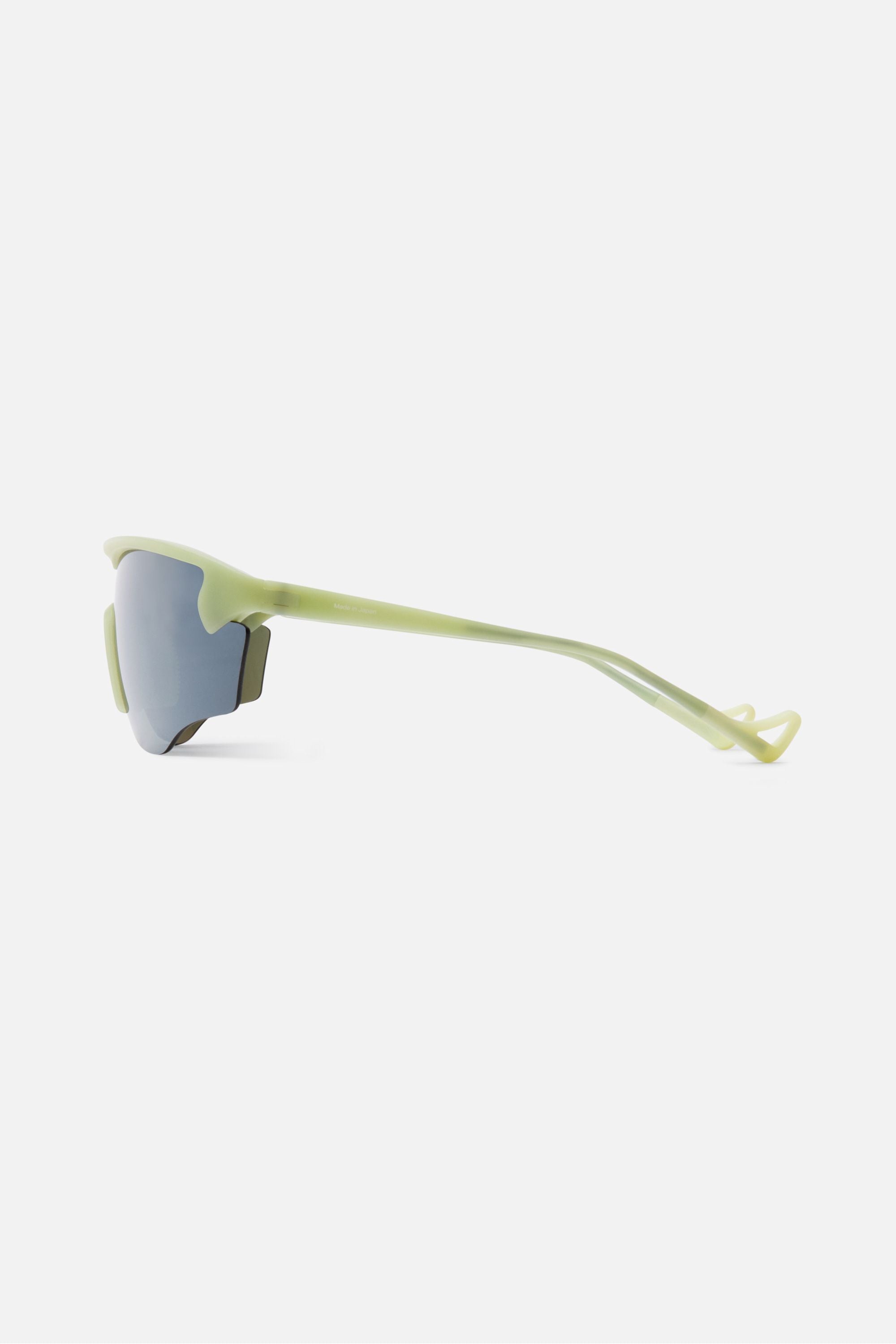 District Vision Junya Racer Pistachio D+ Silver Flash Mirror