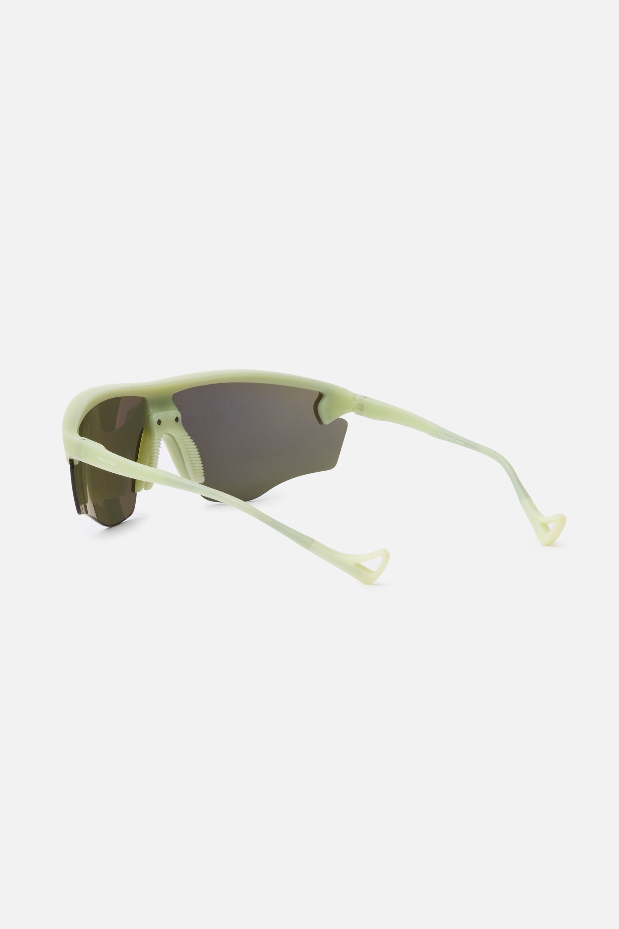 District Vision Junya Racer Pistachio D+ Silver Flash Mirror