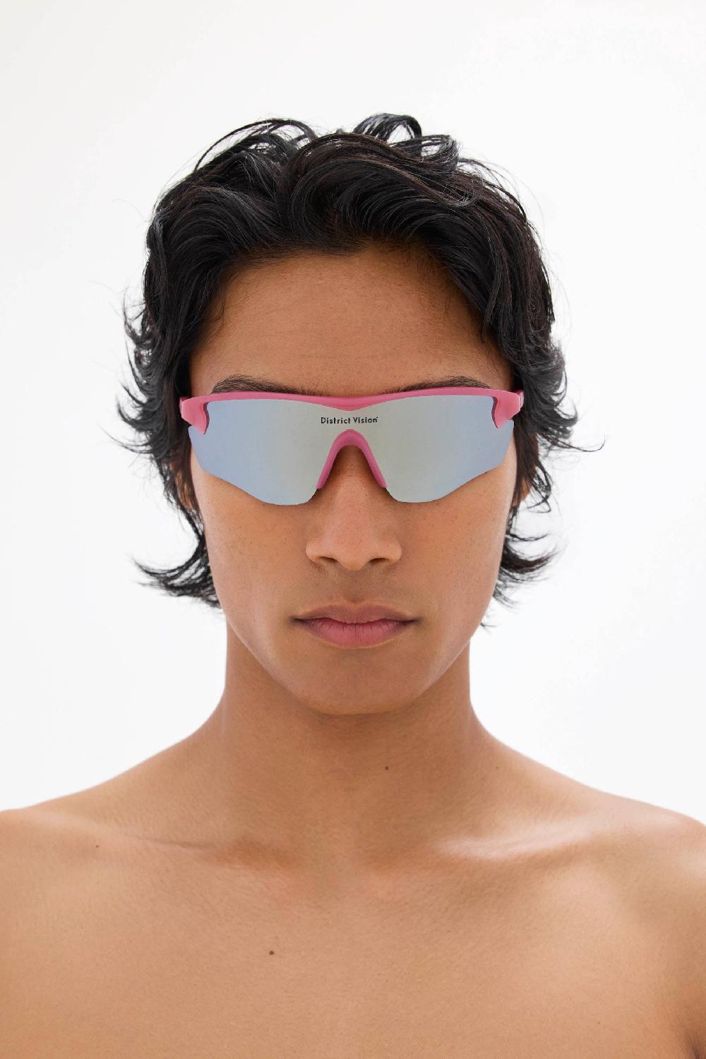 District Vision Junya Racer Powder Rose D+ G15 Silver Flash Mirror