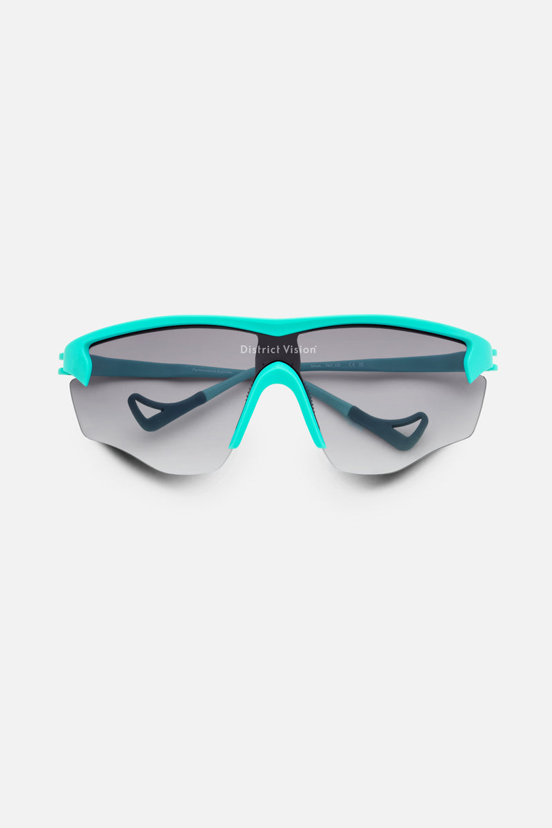 district vision Junya Racer Turquoise D+ Gray Gradient