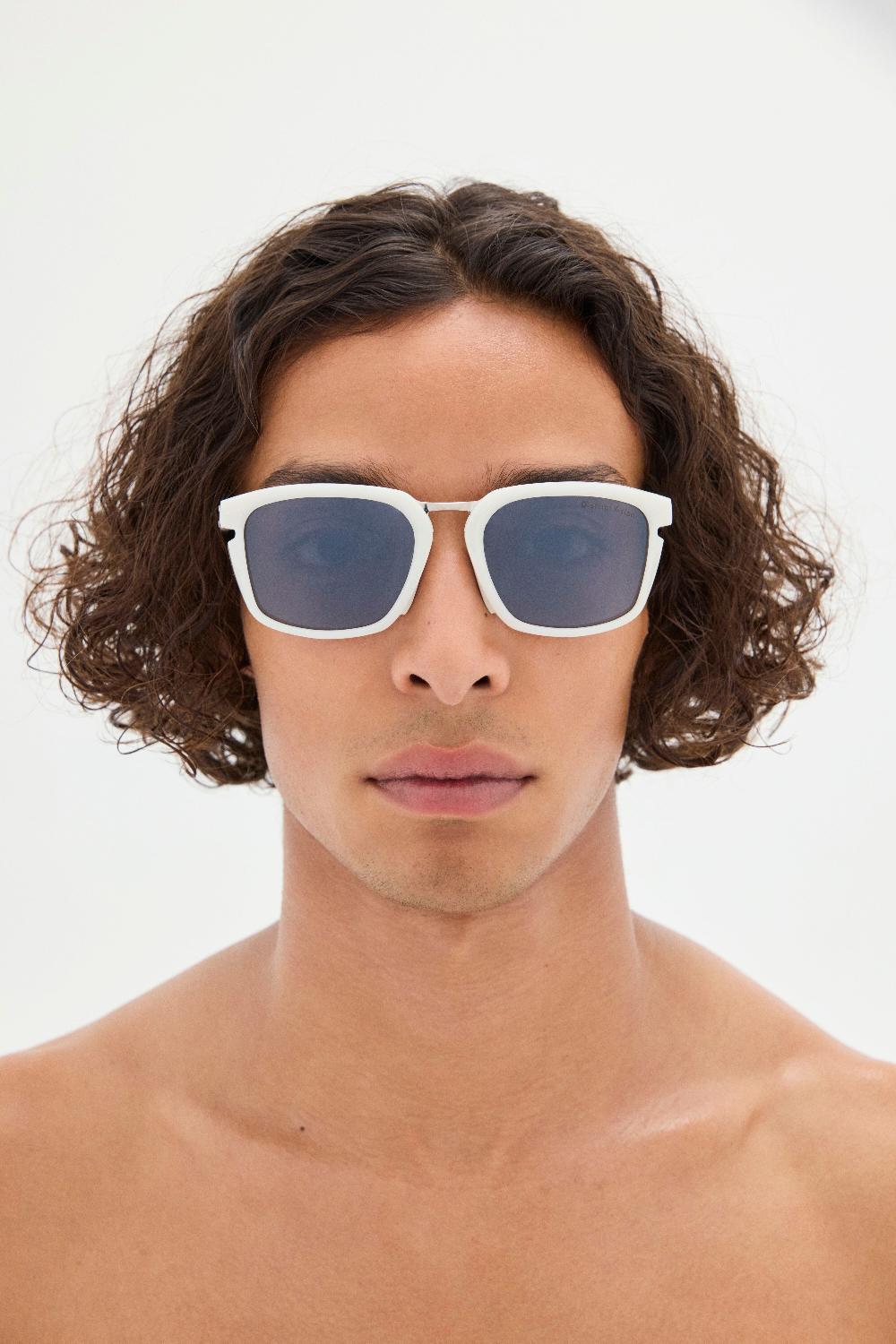 District Vision Keita Summit Ti Ivory D+ Onyx Mirror