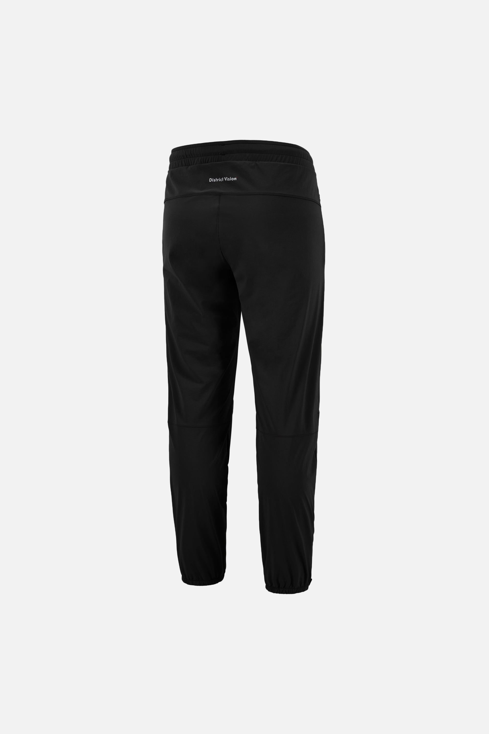 District Vision Lightweight DWR Track Pant Black Symbol
