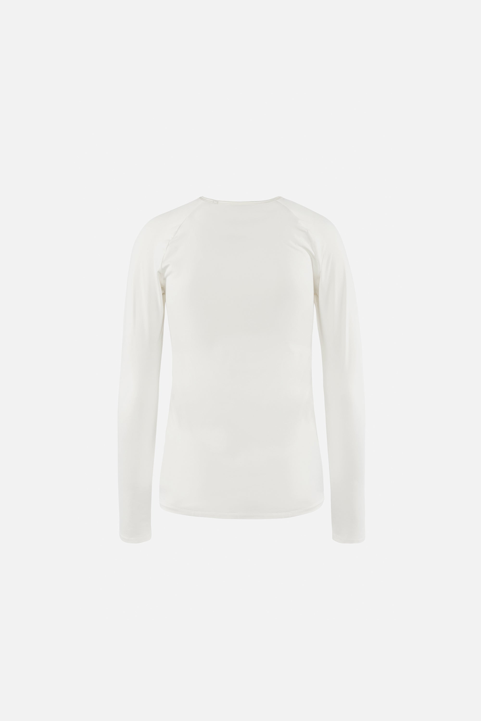 District Vision Lightweight Long Sleeve Fitted Tee Lunar White