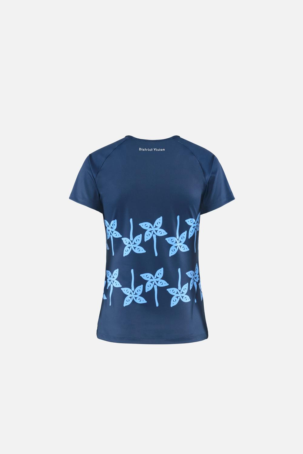 District Vision Lightweight Short Sleeve Fitted Graphic Tee Zephyr