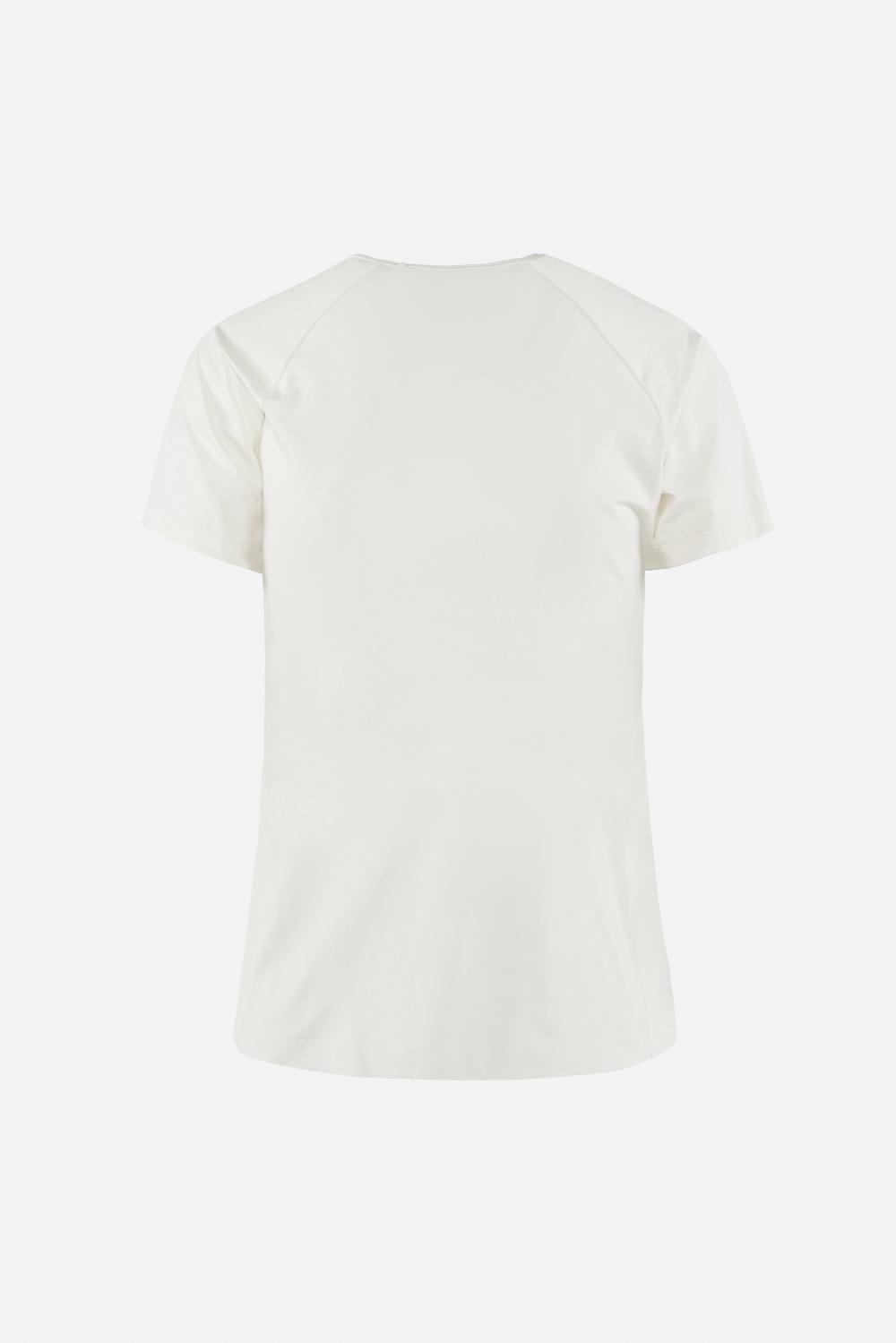 District Vision Lightweight Short Sleeve Fitted Tee Lunar White