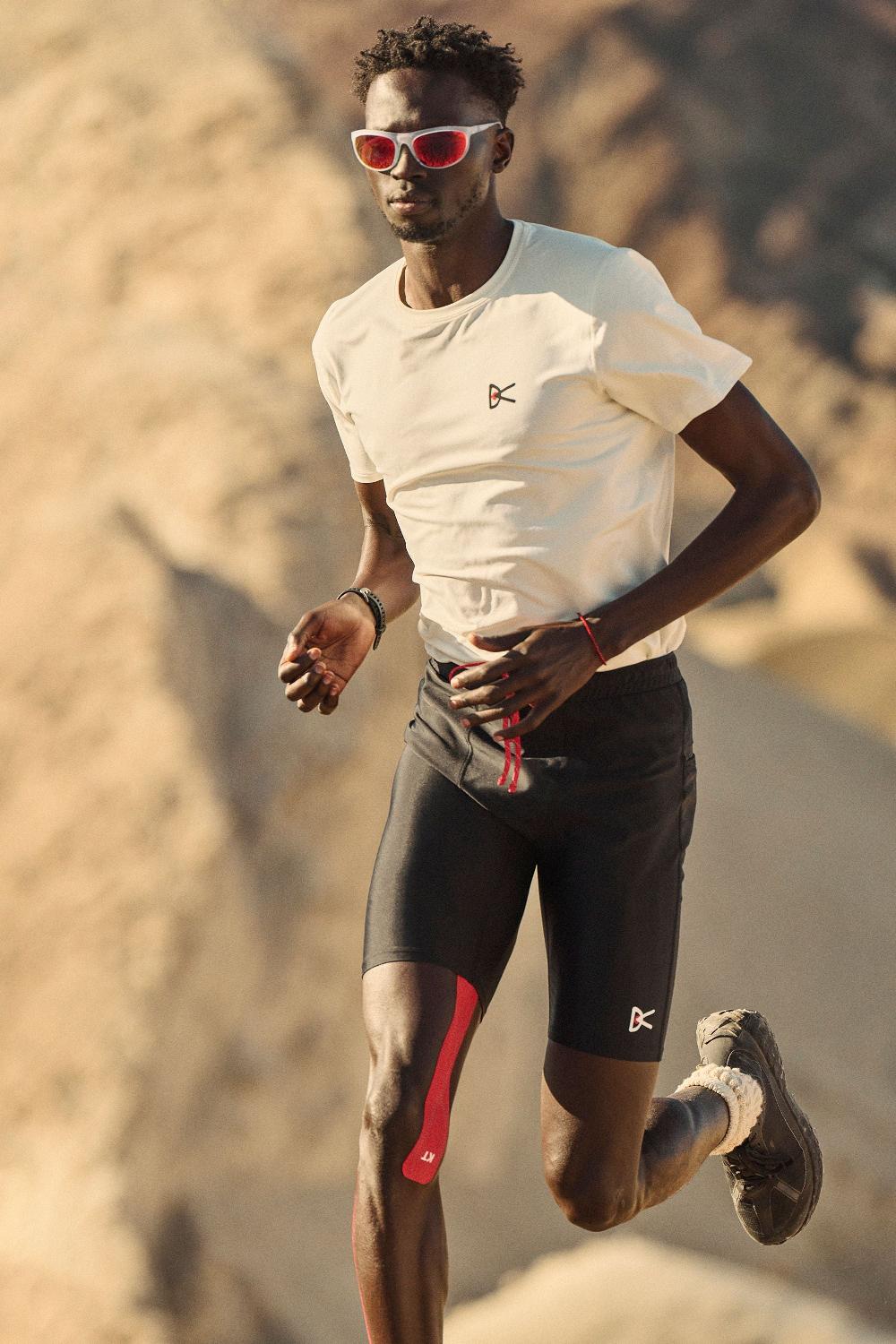 District Vision Lightweight Short Sleeve Tee Lunar White