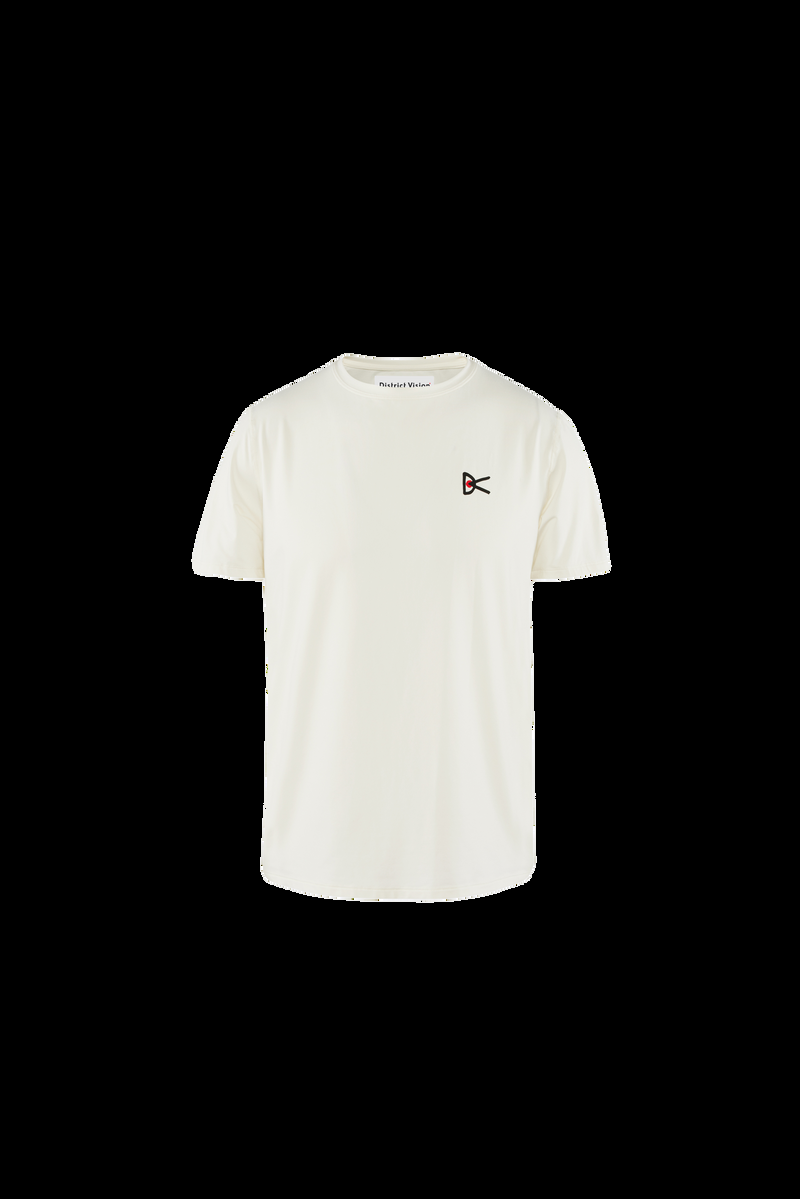 district vision Lightweight Short Sleeve Tee Lunar White