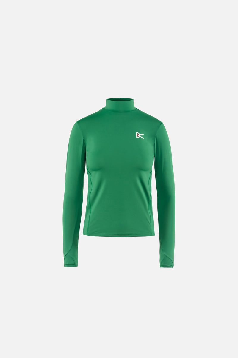 district vision Paneled Long Sleeve Tee Spring Green