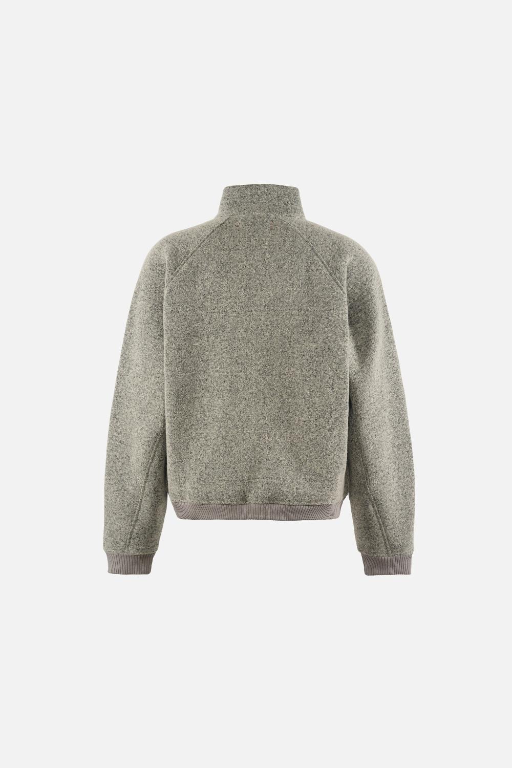 District Vision Reverse High Loft Fleece Light Melange