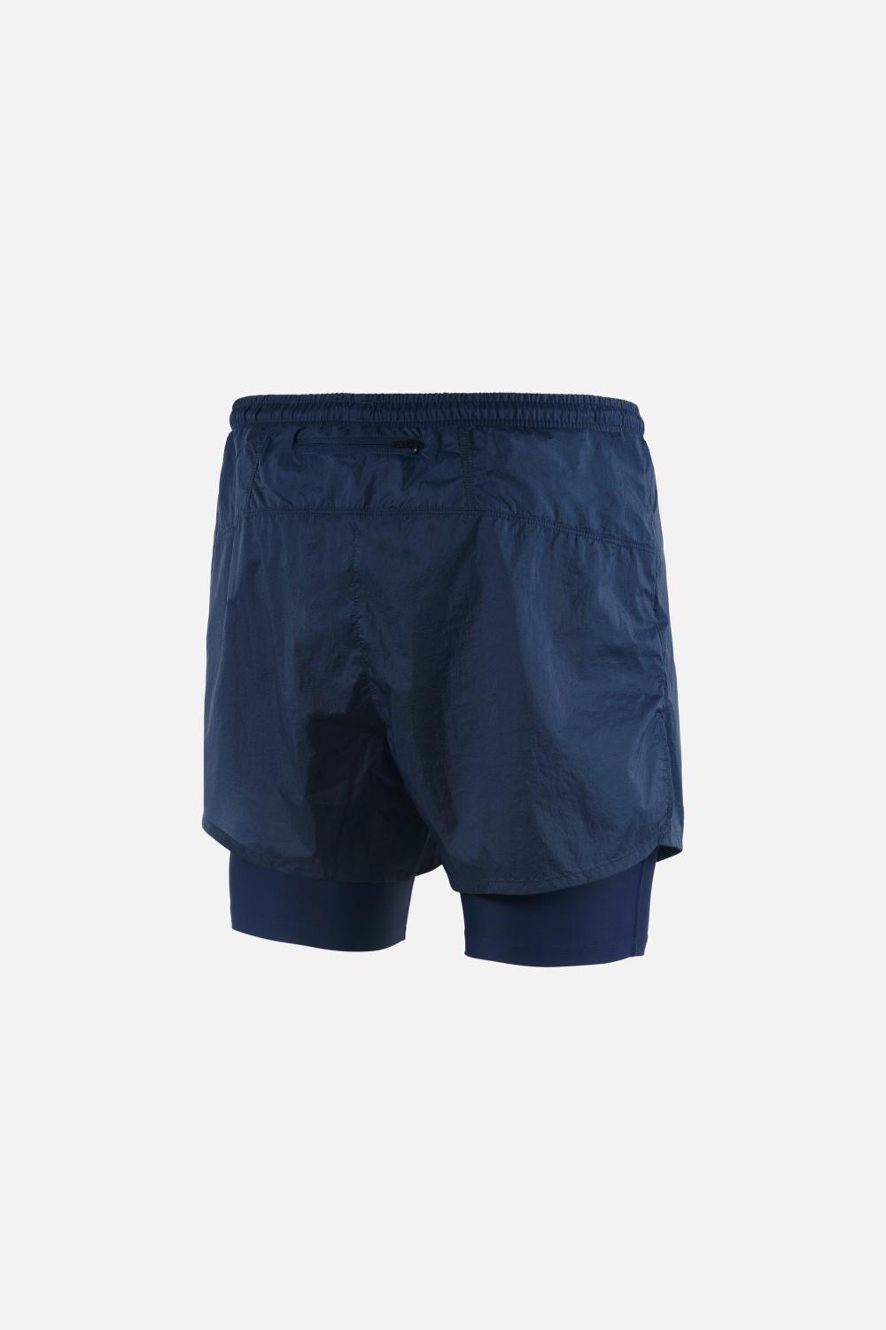 District Vision Ripstop Layered Trail Shorts Midnight-Indigo