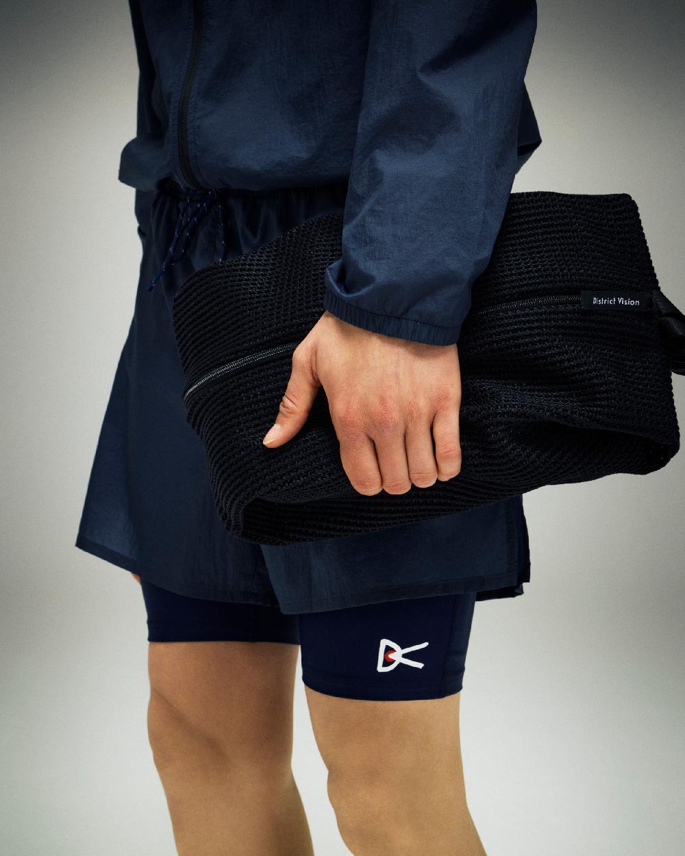 District Vision Ripstop Layered Trail Shorts Midnight-Indigo