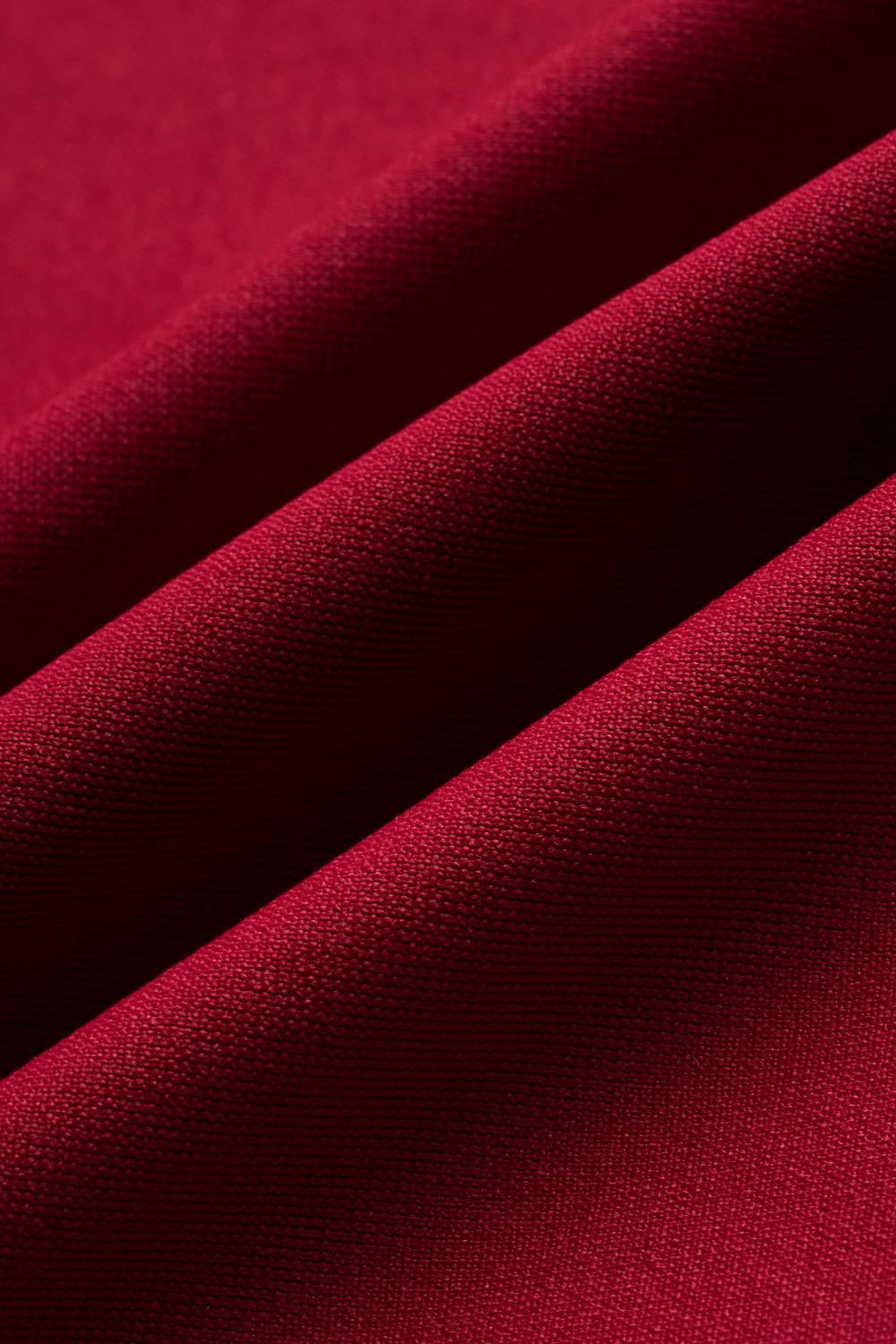 District Vision Ultralight Aloe Long Sleeve Tee Cardinal