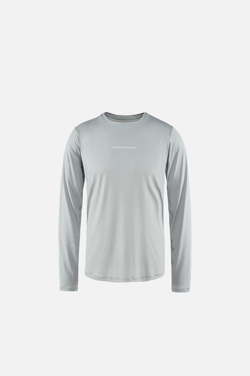 district vision Ultralight Aloe Long Sleeve Tee Granite