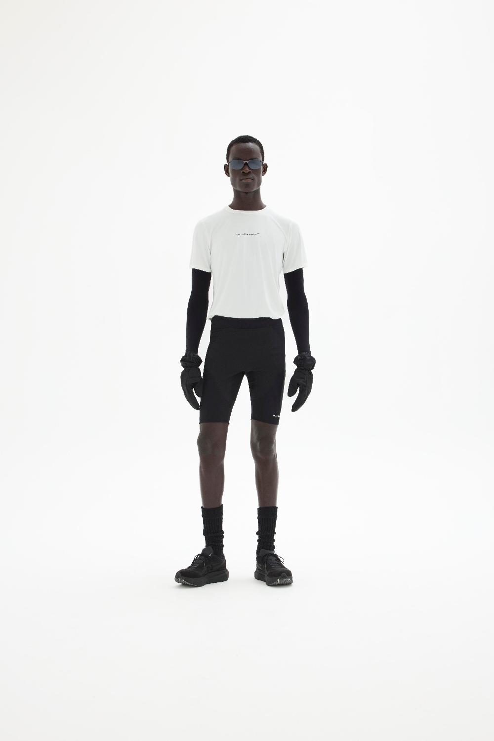 District Vision Ultralight Aloe Short Sleeve Tee Lunar White