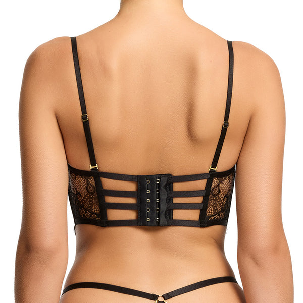 Dita Von Teese Betony Cupless Longline Underwire Bra