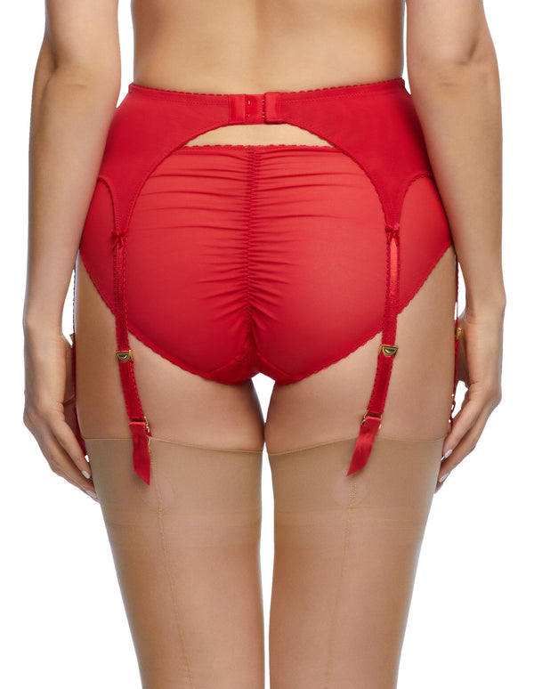 Dita Von Teese Cora Suspender Red