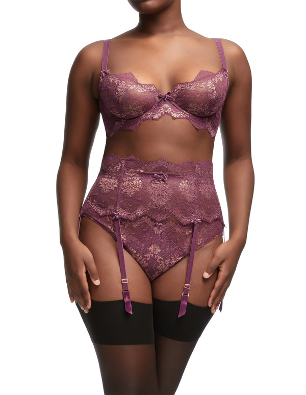 Dita Von Teese Lurex Lace Underwire Bra