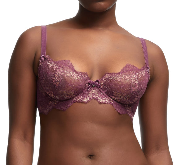 dita von teese Lurex Lace Underwire Bra