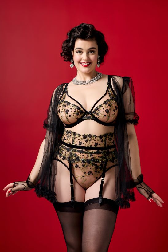 Dita Von Teese Vintage Sheer Cape