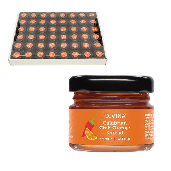 divina Calabrian Chili Orange Spread (48 Mini Jars)