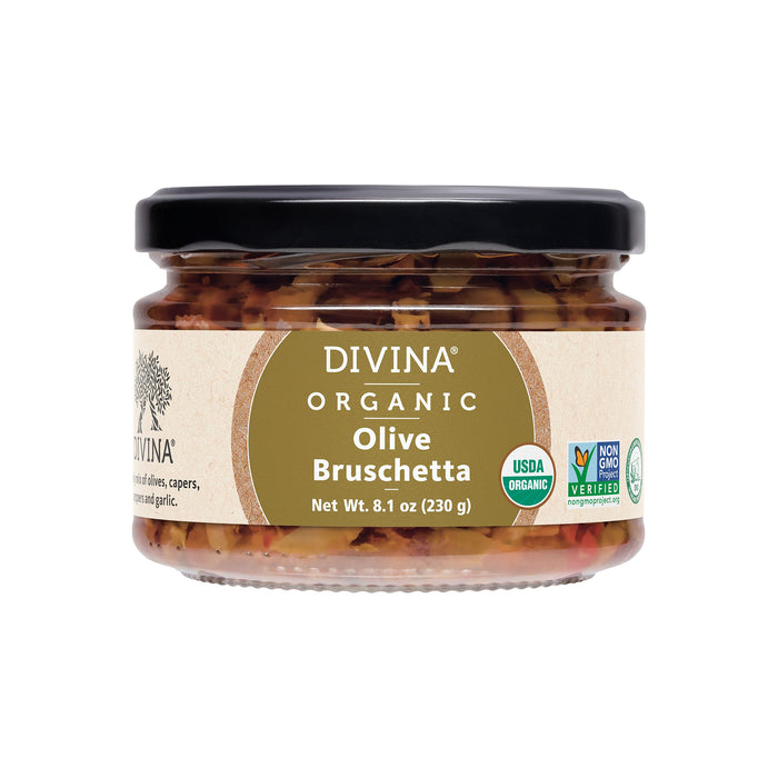 divina Organic Olive Bruschetta