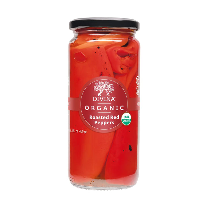 divina Organic Roasted Red Peppers
