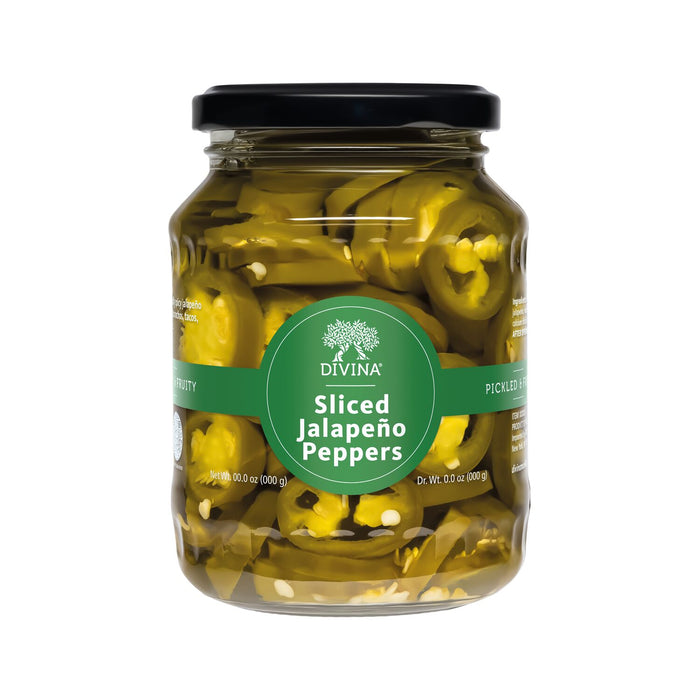 divina Sliced Jalapeño Peppers