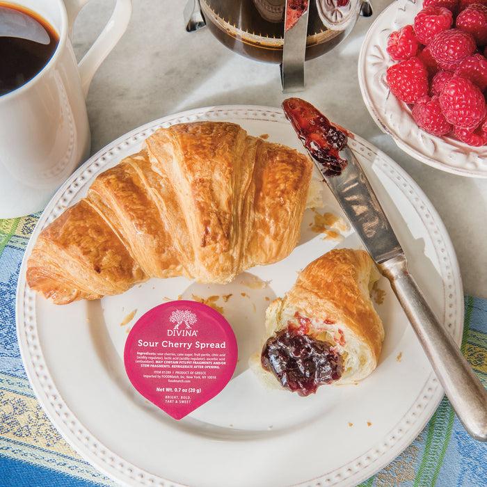 Divina Sour Cherry Spread (120 Portion Packs)
