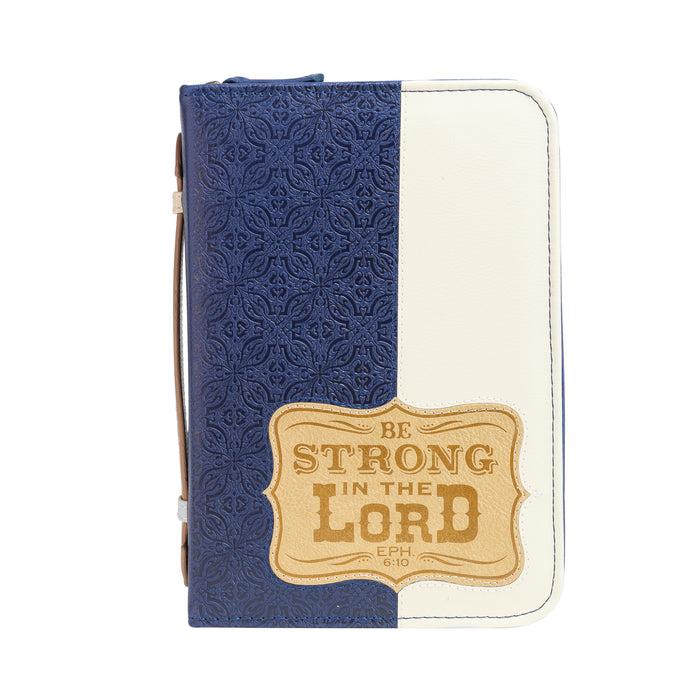 Divinity Boutique Bible Cover - Be Strong In The Lord Ephesians 6:10