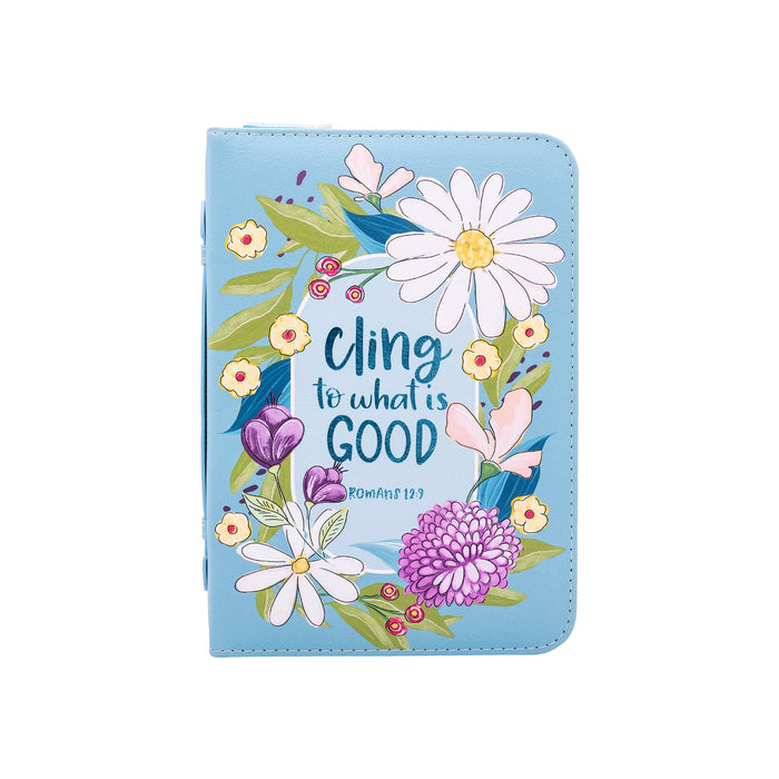 Divinity Boutique Bible Cover: Cling To What Is Good Romans 12:9