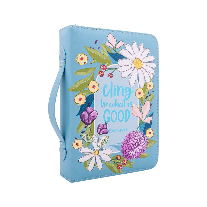divinity boutique Bible Cover: Cling to what is Good Romans 12:9