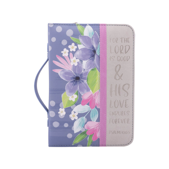 Divinity Boutique Bible Cover: For The Lord Is Good Psalm 100:5