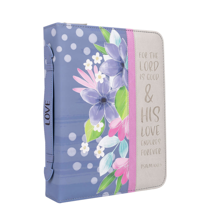 Divinity Boutique Bible Cover: For The Lord Is Good Psalm 100:5