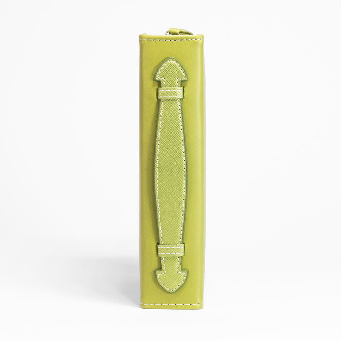 Divinity Boutique Bible Cover - Green On Green Blessed Are Those Who Trust In The Lord. - Jeremiah 17:7