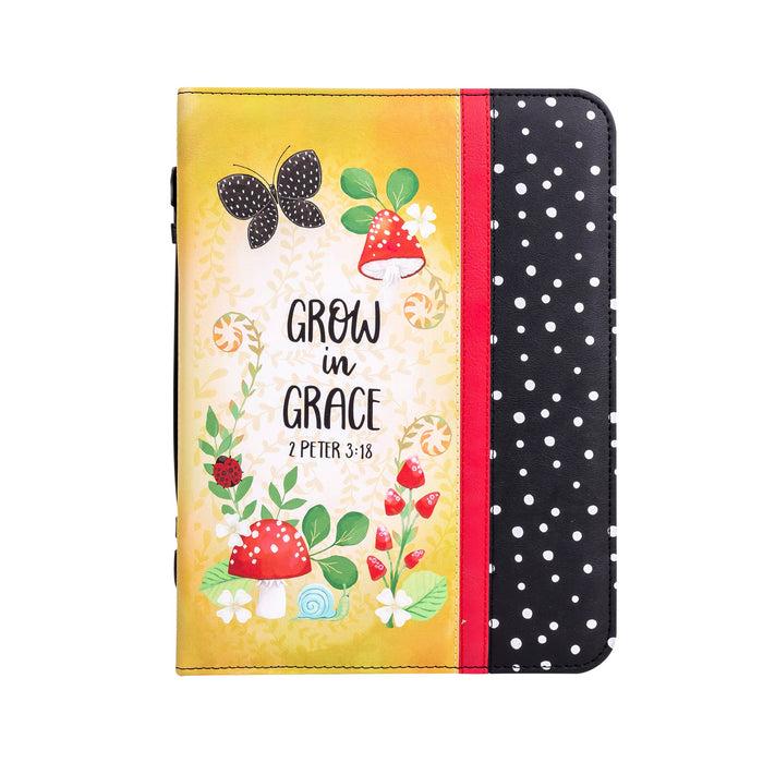 Divinity Boutique Bible Cover: Grow In Grace 2 Peter 3:18