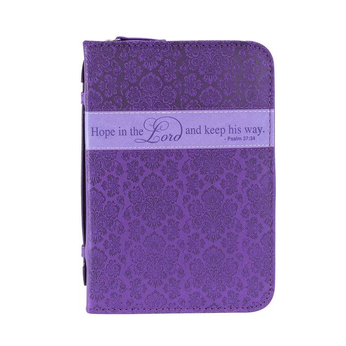 Divinity Boutique Bible Cover - Purple Hope In The Lord