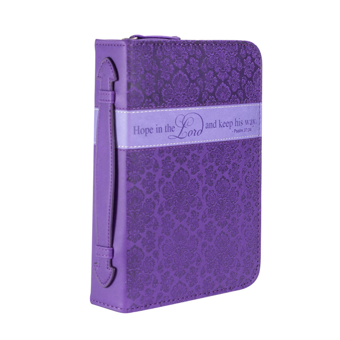 divinity boutique Bible Cover - Purple Hope In The Lord
