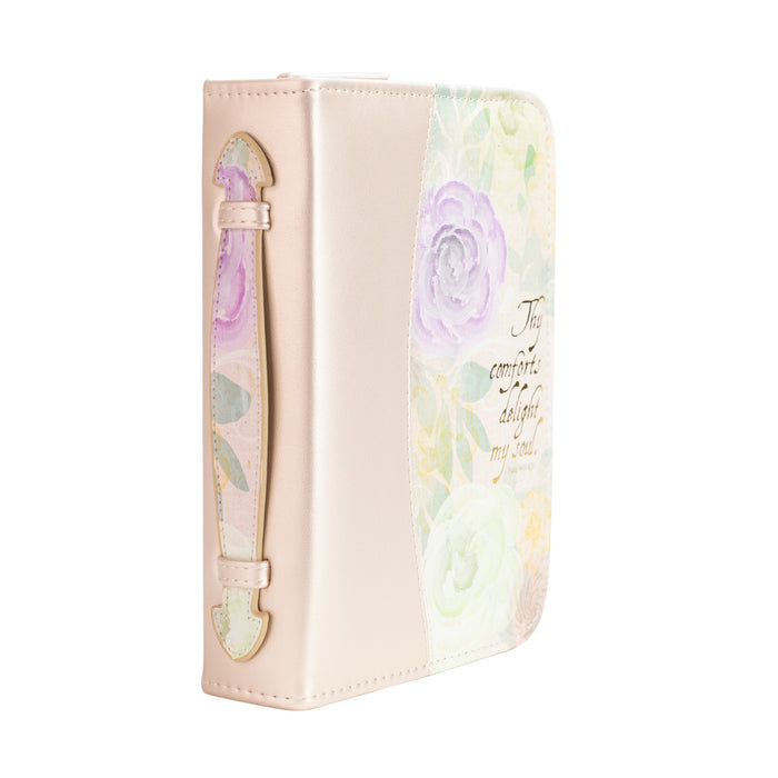 divinity boutique Bible Cover - Watercolor Floral Thy Comforts