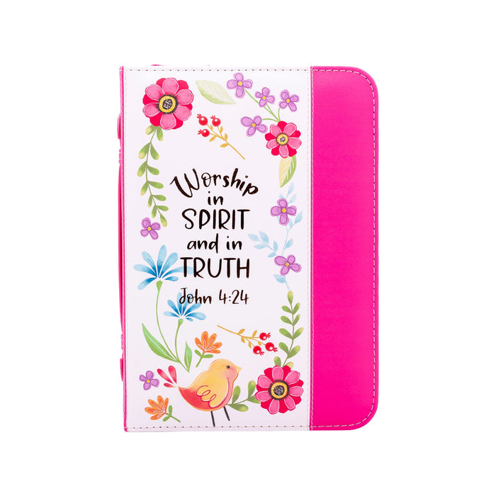 Divinity Boutique Bible Cover: Worship In Spirit & Truth John 4:24