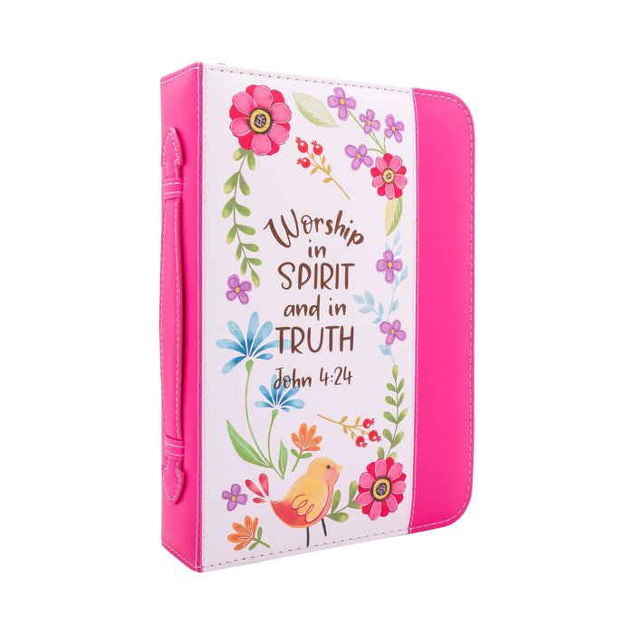 Divinity Boutique Bible Cover: Worship In Spirit & Truth John 4:24