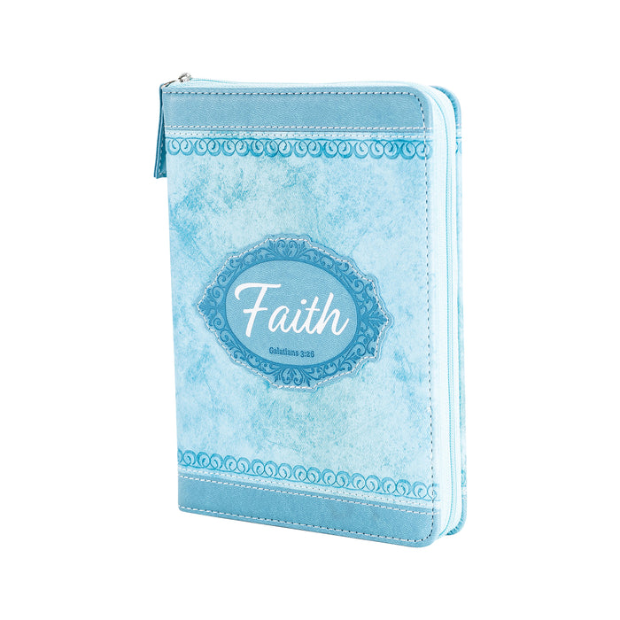 divinity boutique Bible Journal - Blue Faith Galatians 3:26