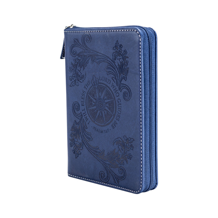 divinity boutique Bible Journal - Navy Blue Flying Compass Rose