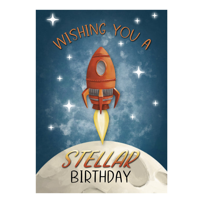 Divinity Boutique Boxed Cards: Birthday For Kids Outer Space